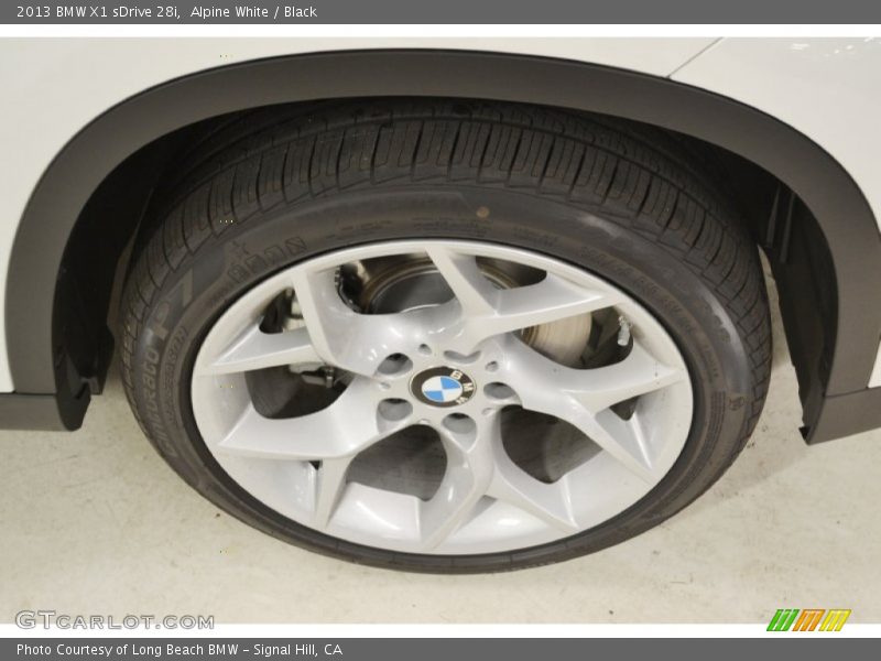 Alpine White / Black 2013 BMW X1 sDrive 28i