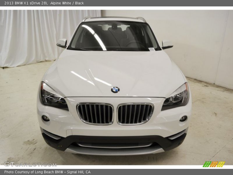 Alpine White / Black 2013 BMW X1 sDrive 28i