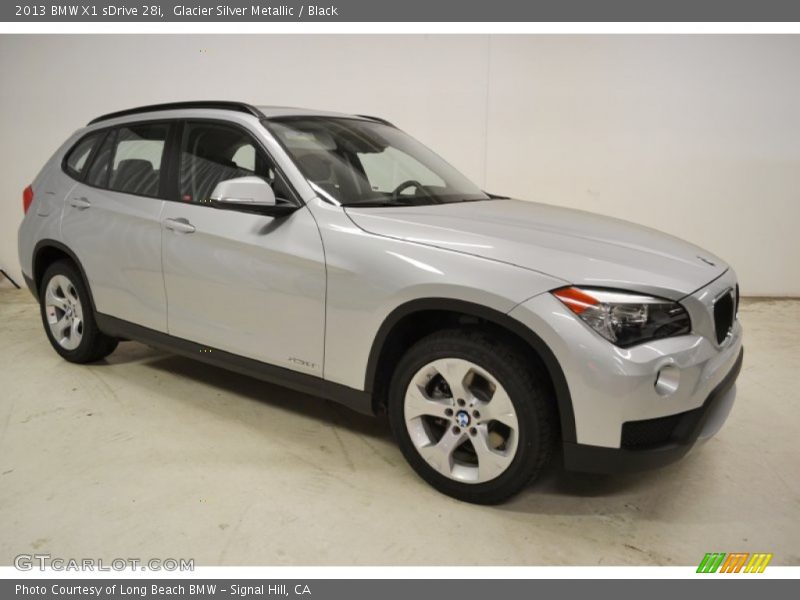 Glacier Silver Metallic / Black 2013 BMW X1 sDrive 28i