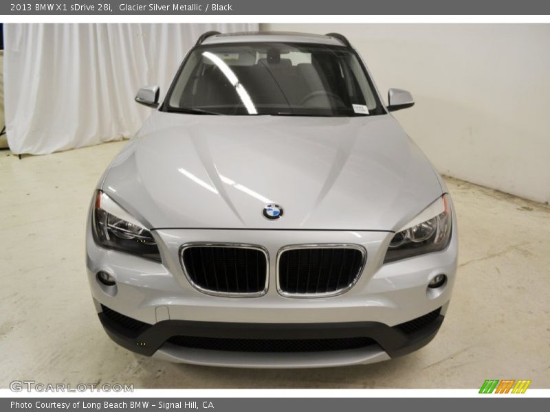 Glacier Silver Metallic / Black 2013 BMW X1 sDrive 28i
