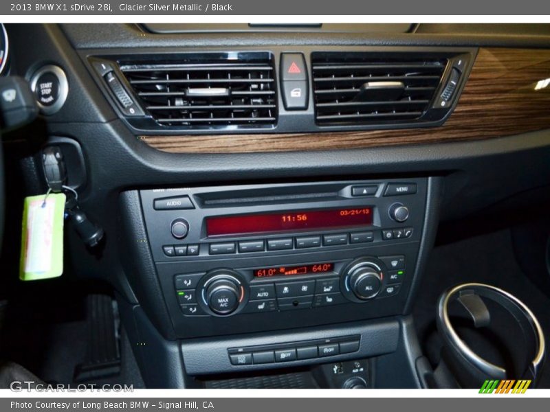 Glacier Silver Metallic / Black 2013 BMW X1 sDrive 28i