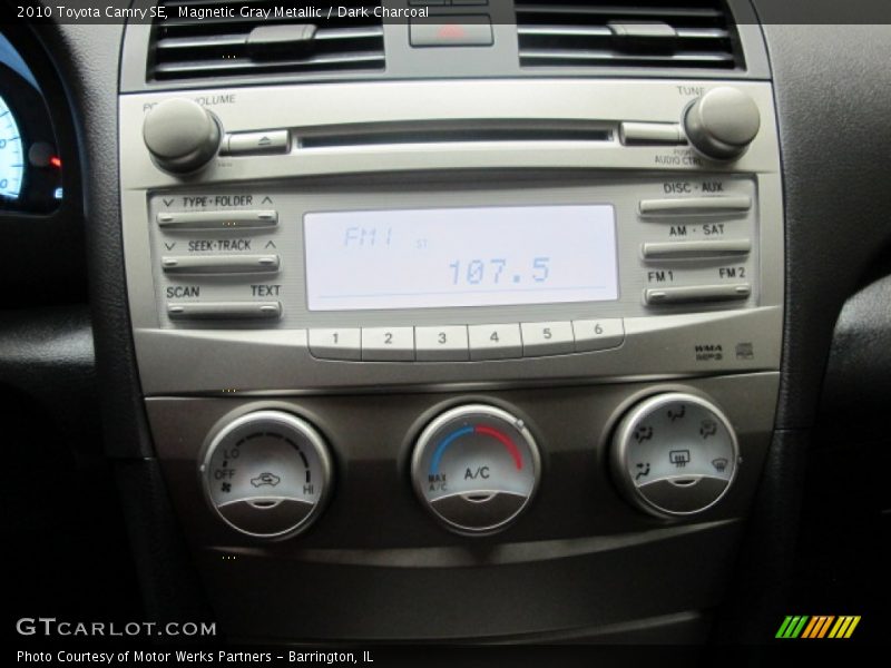 Magnetic Gray Metallic / Dark Charcoal 2010 Toyota Camry SE
