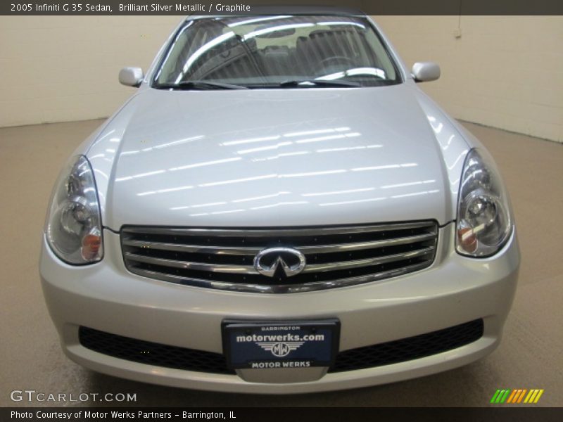 Brilliant Silver Metallic / Graphite 2005 Infiniti G 35 Sedan