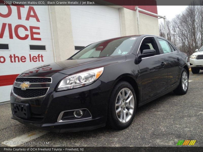 Black Granite Metallic / Jet Black 2013 Chevrolet Malibu ECO