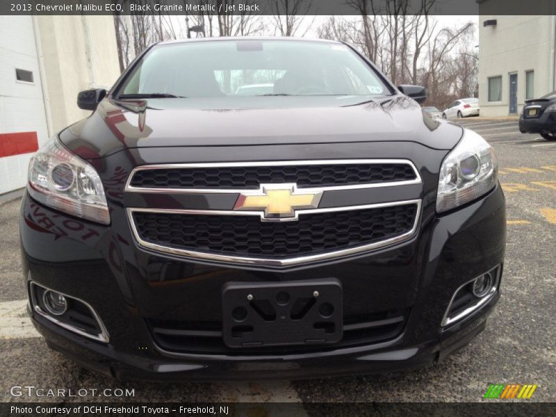 Black Granite Metallic / Jet Black 2013 Chevrolet Malibu ECO