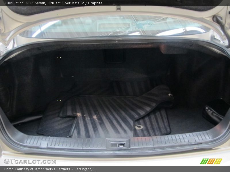 Brilliant Silver Metallic / Graphite 2005 Infiniti G 35 Sedan
