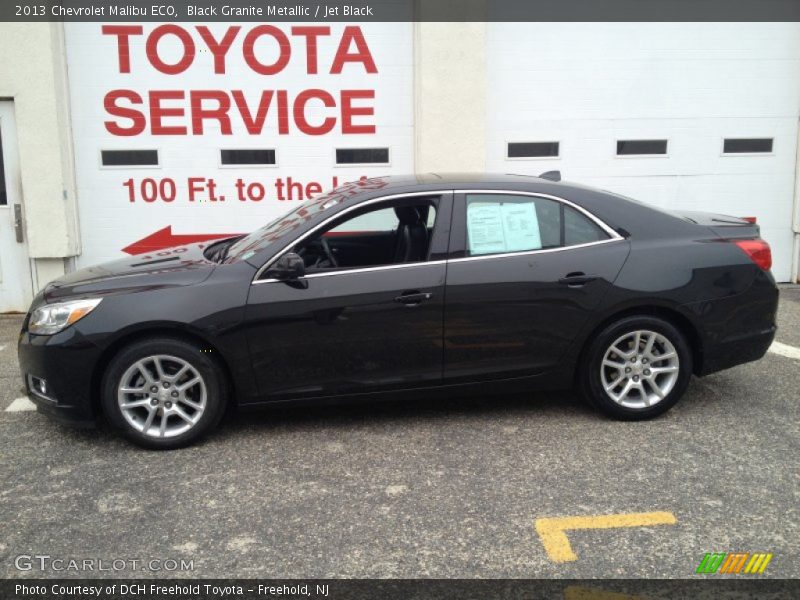 Black Granite Metallic / Jet Black 2013 Chevrolet Malibu ECO