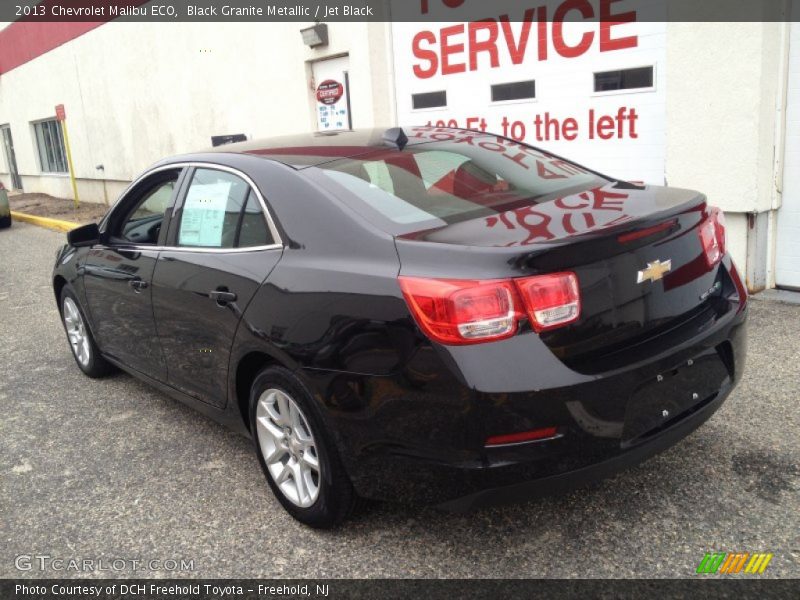 Black Granite Metallic / Jet Black 2013 Chevrolet Malibu ECO