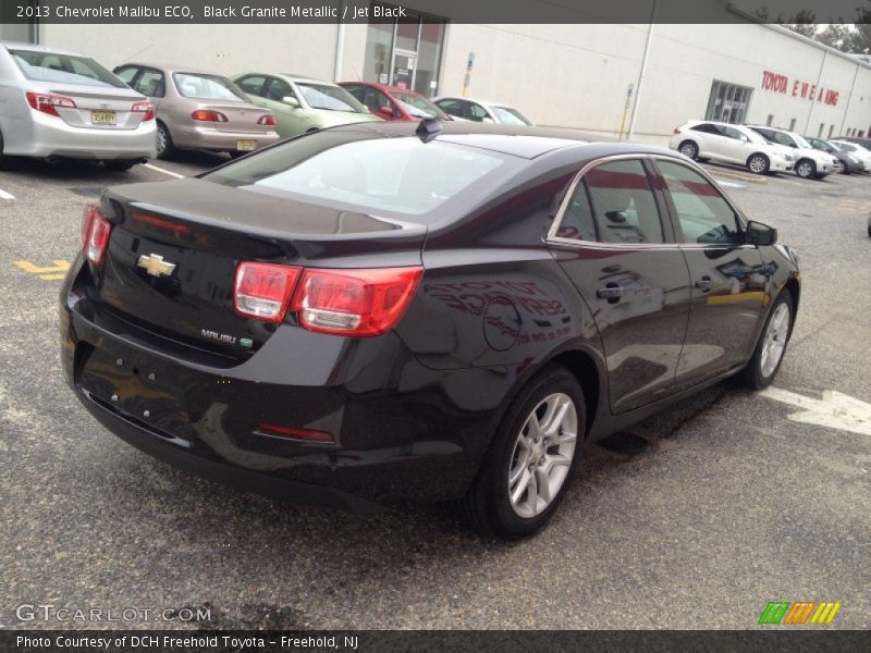 Black Granite Metallic / Jet Black 2013 Chevrolet Malibu ECO