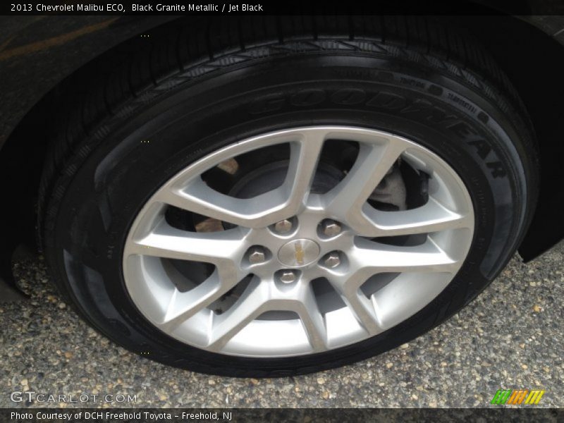 Black Granite Metallic / Jet Black 2013 Chevrolet Malibu ECO