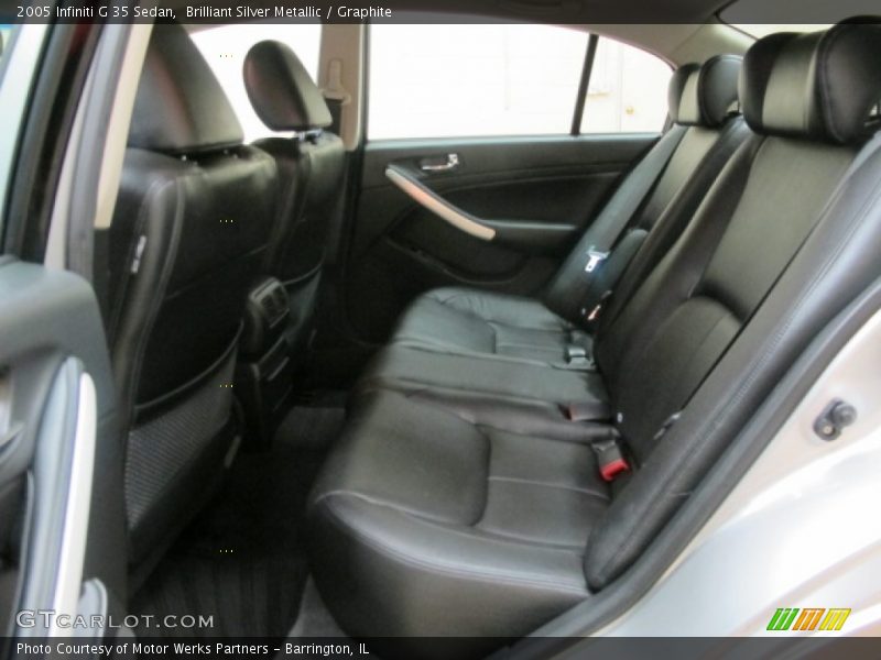 Brilliant Silver Metallic / Graphite 2005 Infiniti G 35 Sedan