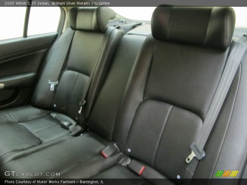 Brilliant Silver Metallic / Graphite 2005 Infiniti G 35 Sedan