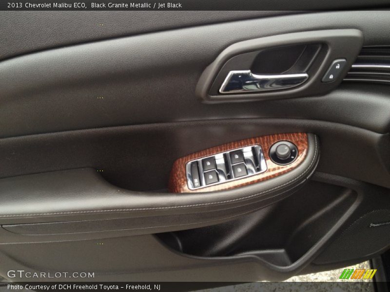 Black Granite Metallic / Jet Black 2013 Chevrolet Malibu ECO
