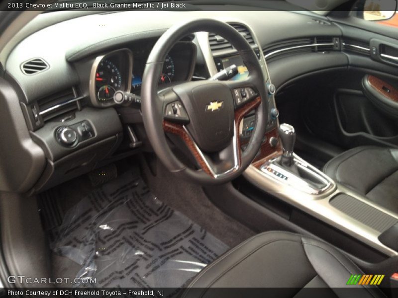 Black Granite Metallic / Jet Black 2013 Chevrolet Malibu ECO