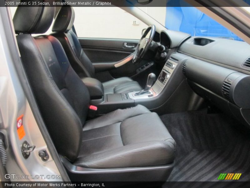 Brilliant Silver Metallic / Graphite 2005 Infiniti G 35 Sedan