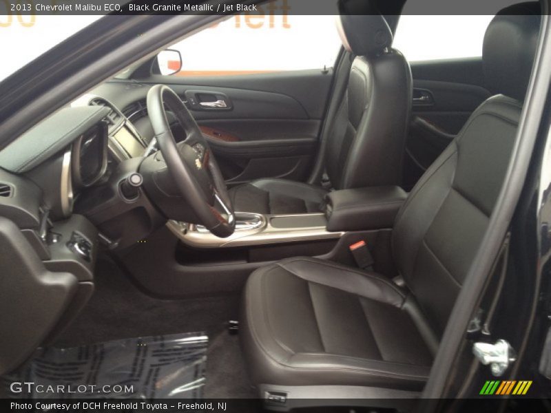 Black Granite Metallic / Jet Black 2013 Chevrolet Malibu ECO