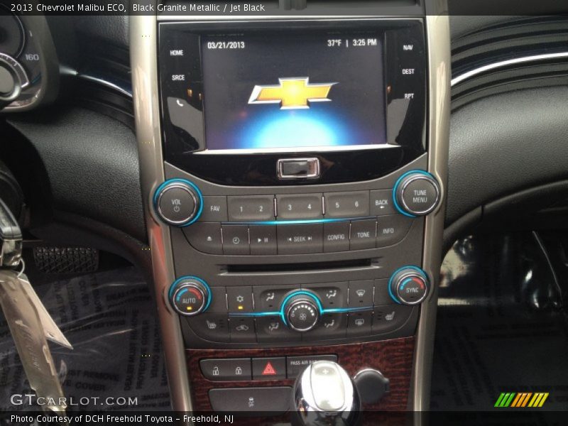 Black Granite Metallic / Jet Black 2013 Chevrolet Malibu ECO