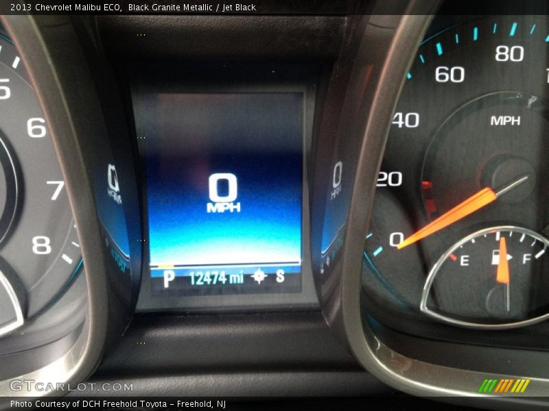Black Granite Metallic / Jet Black 2013 Chevrolet Malibu ECO