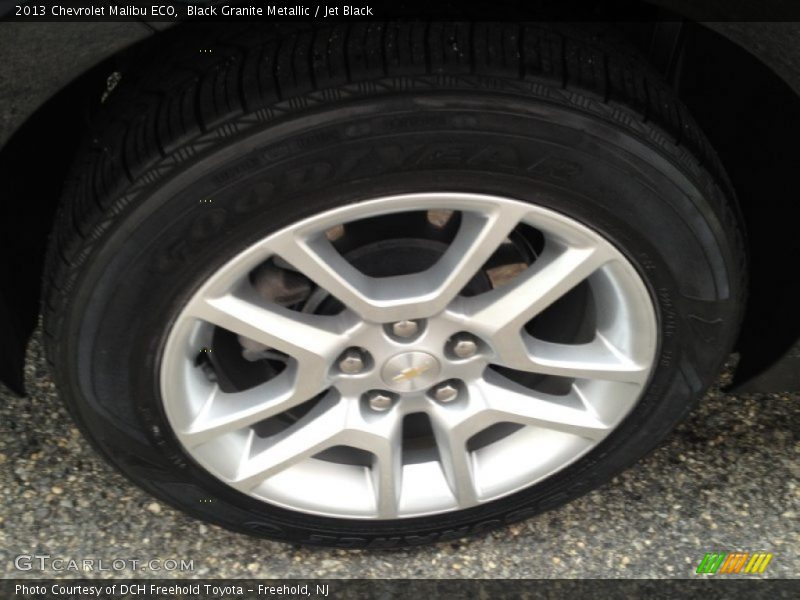 Black Granite Metallic / Jet Black 2013 Chevrolet Malibu ECO