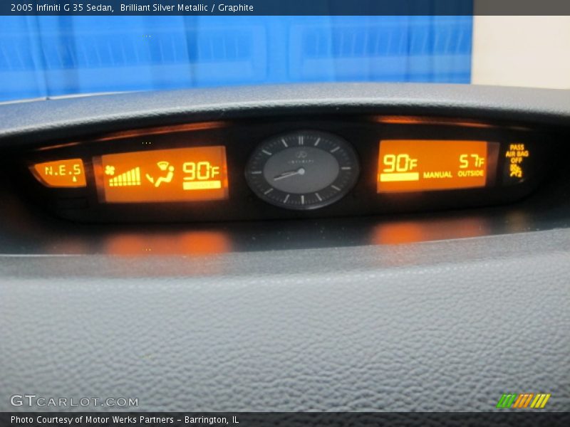 Brilliant Silver Metallic / Graphite 2005 Infiniti G 35 Sedan