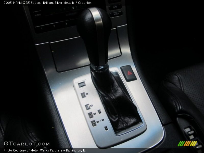 Brilliant Silver Metallic / Graphite 2005 Infiniti G 35 Sedan