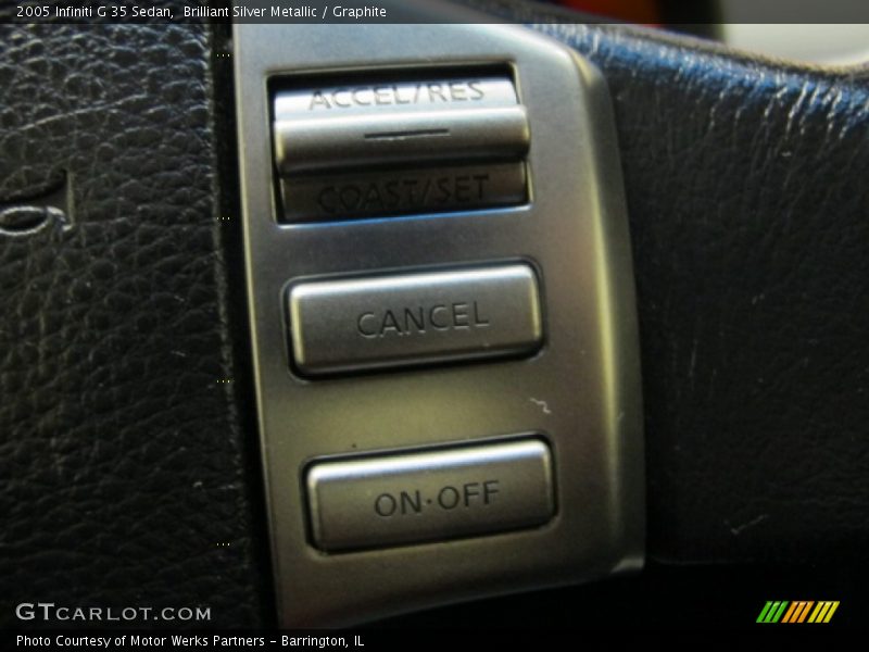 Brilliant Silver Metallic / Graphite 2005 Infiniti G 35 Sedan