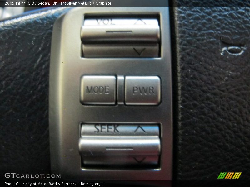 Brilliant Silver Metallic / Graphite 2005 Infiniti G 35 Sedan