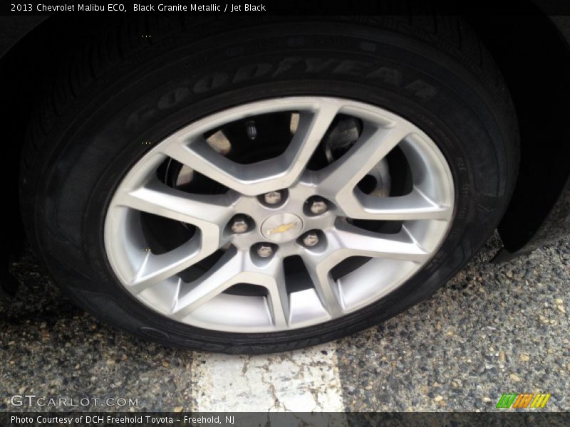 Black Granite Metallic / Jet Black 2013 Chevrolet Malibu ECO