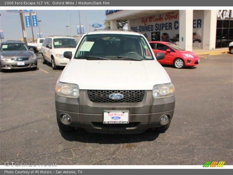 Oxford White / Medium/Dark Flint 2006 Ford Escape XLT V6