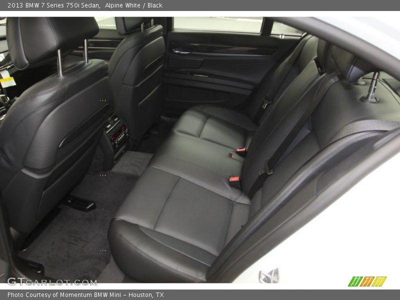 Alpine White / Black 2013 BMW 7 Series 750i Sedan