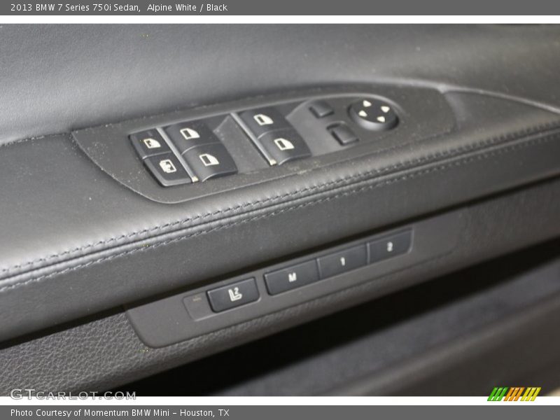 Alpine White / Black 2013 BMW 7 Series 750i Sedan