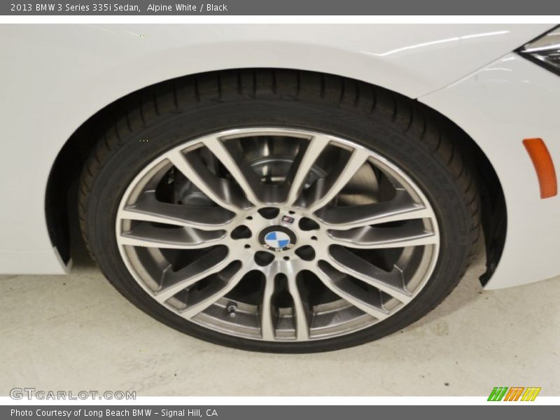 Alpine White / Black 2013 BMW 3 Series 335i Sedan