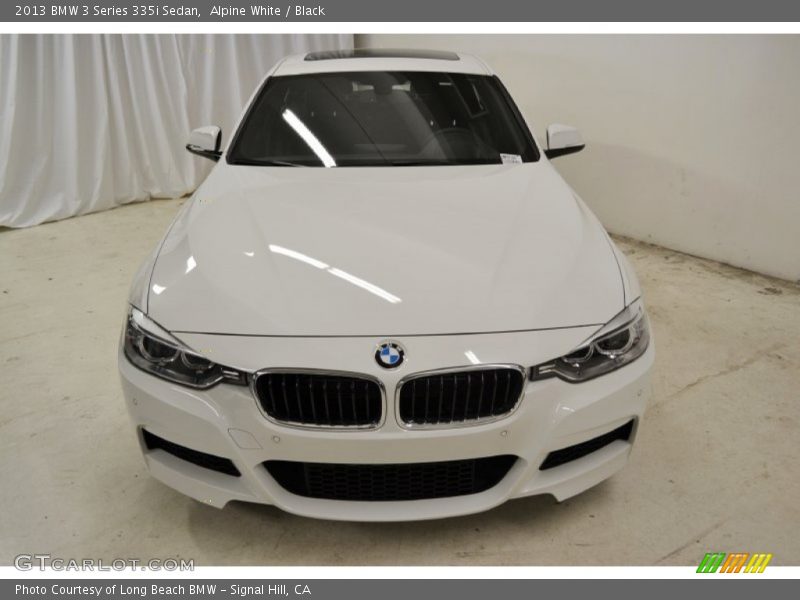 Alpine White / Black 2013 BMW 3 Series 335i Sedan
