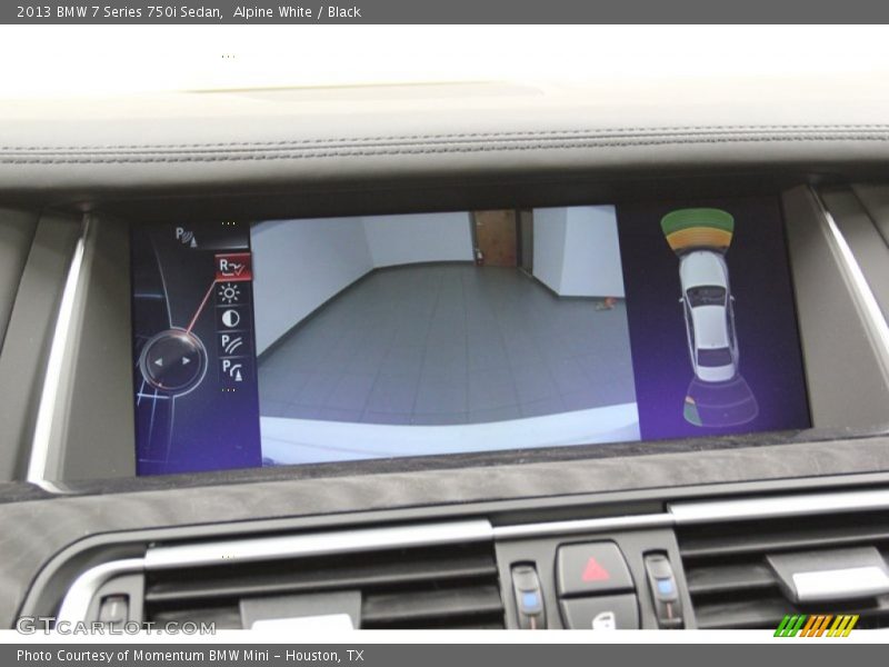 Alpine White / Black 2013 BMW 7 Series 750i Sedan