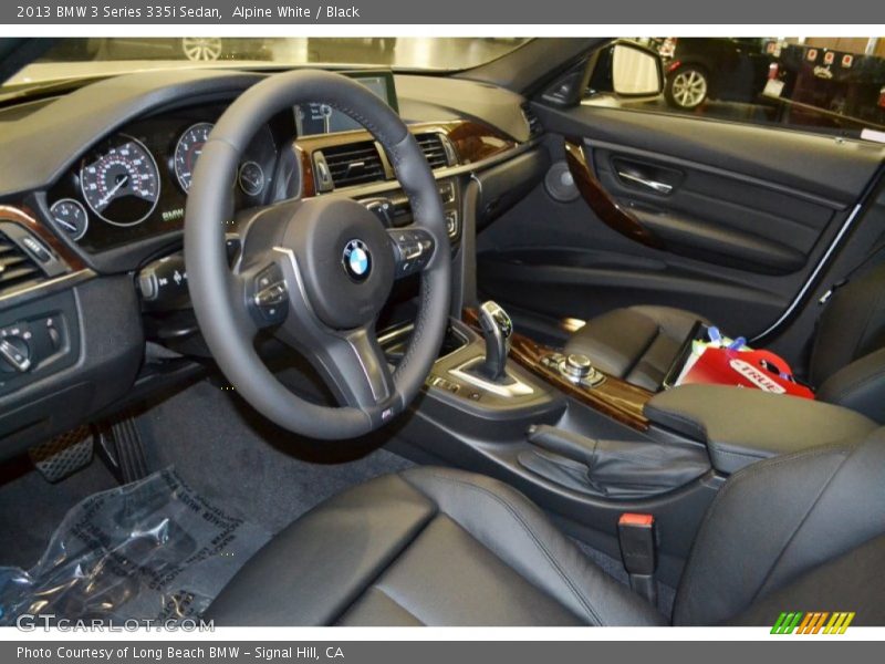 Alpine White / Black 2013 BMW 3 Series 335i Sedan