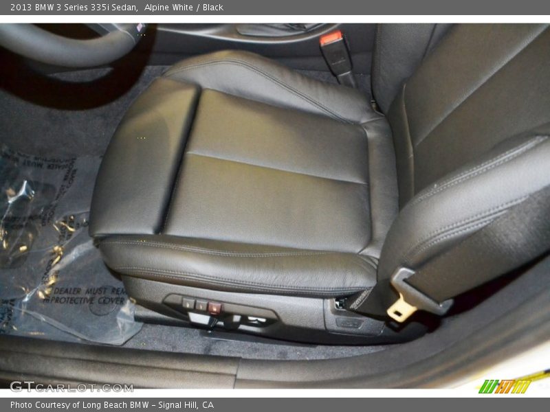 Alpine White / Black 2013 BMW 3 Series 335i Sedan