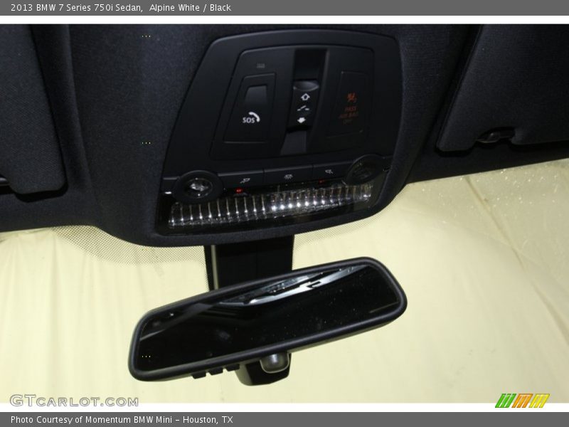 Alpine White / Black 2013 BMW 7 Series 750i Sedan