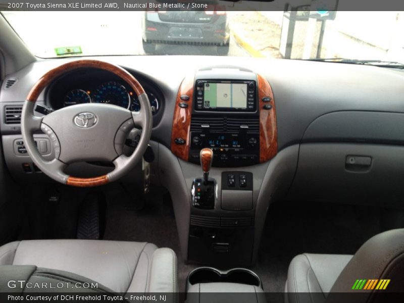 Nautical Blue Metallic / Stone 2007 Toyota Sienna XLE Limited AWD