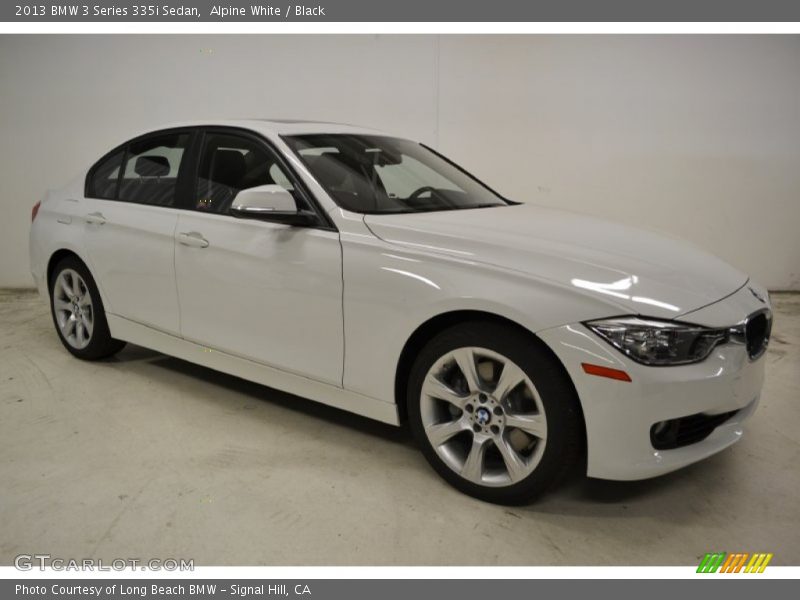 Alpine White / Black 2013 BMW 3 Series 335i Sedan