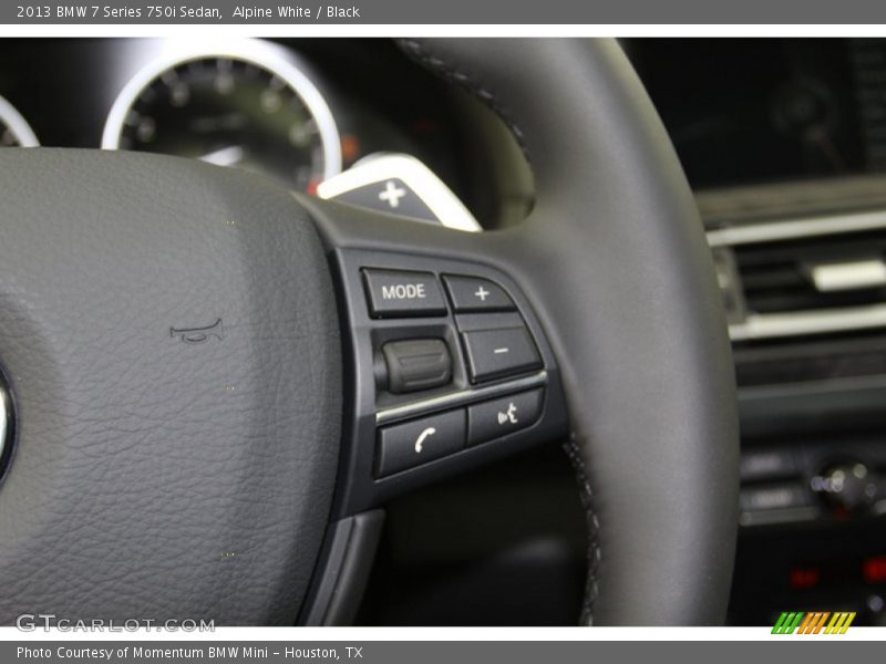 Alpine White / Black 2013 BMW 7 Series 750i Sedan
