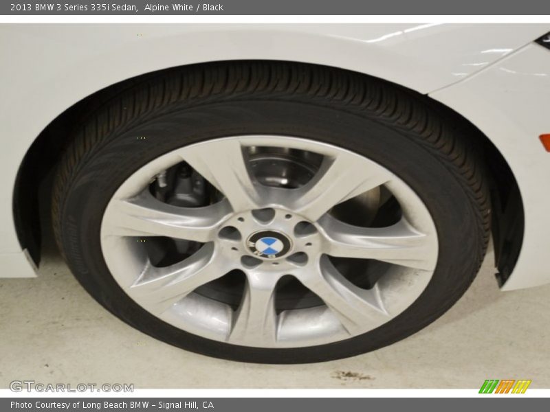 Alpine White / Black 2013 BMW 3 Series 335i Sedan