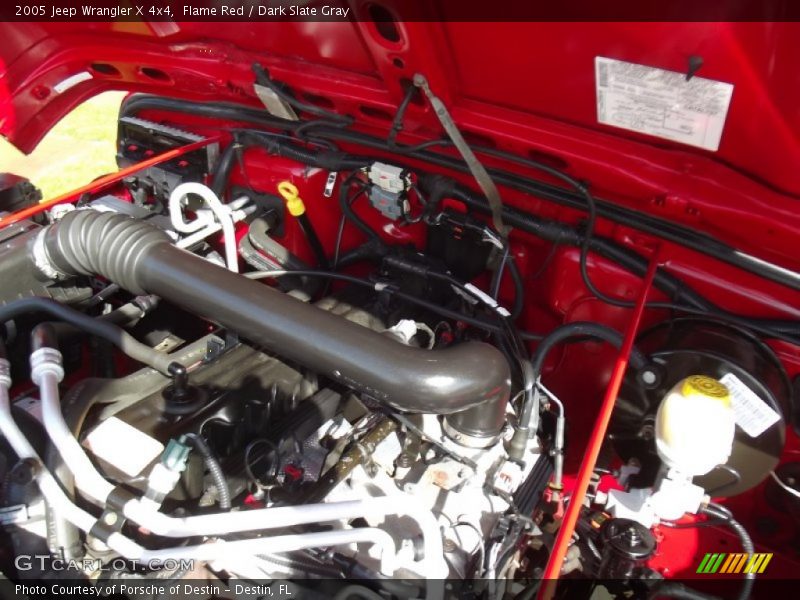  2005 Wrangler X 4x4 Engine - 4.0 Liter OHV 12-Valve Inline 6 Cylinder