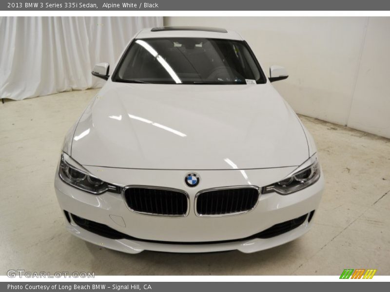 Alpine White / Black 2013 BMW 3 Series 335i Sedan