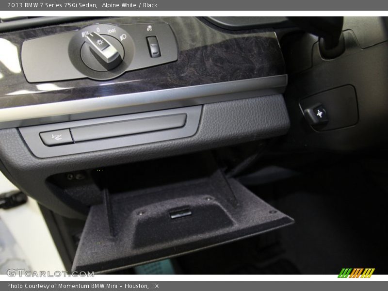 Alpine White / Black 2013 BMW 7 Series 750i Sedan