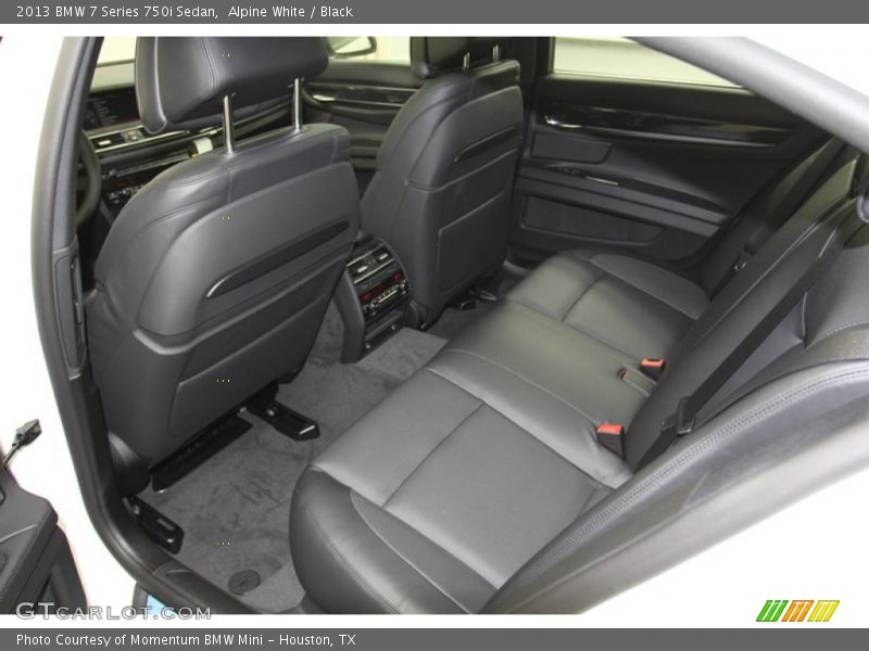 Alpine White / Black 2013 BMW 7 Series 750i Sedan