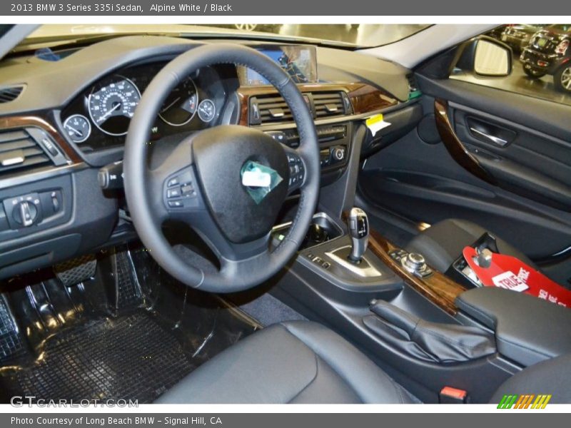 Alpine White / Black 2013 BMW 3 Series 335i Sedan
