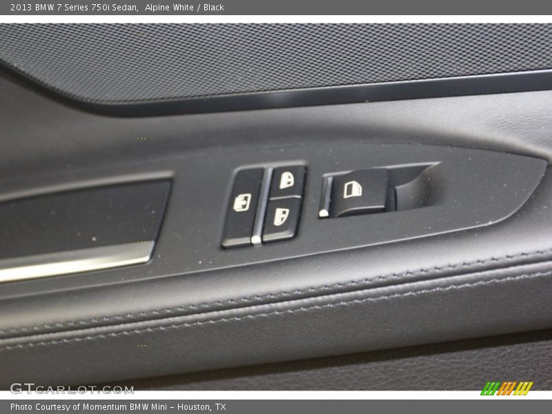 Alpine White / Black 2013 BMW 7 Series 750i Sedan