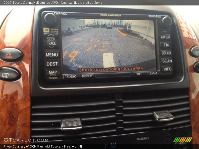 Nautical Blue Metallic / Stone 2007 Toyota Sienna XLE Limited AWD