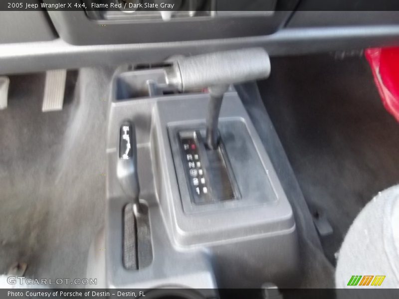 Flame Red / Dark Slate Gray 2005 Jeep Wrangler X 4x4
