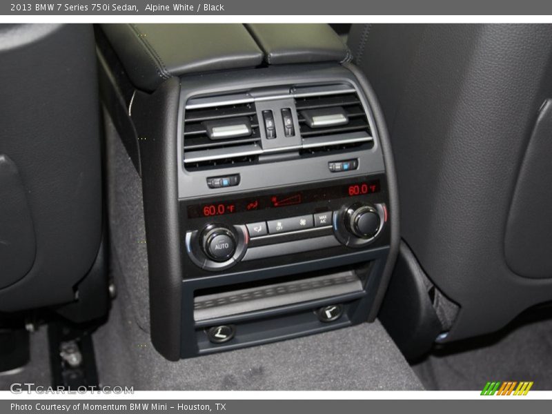 Alpine White / Black 2013 BMW 7 Series 750i Sedan
